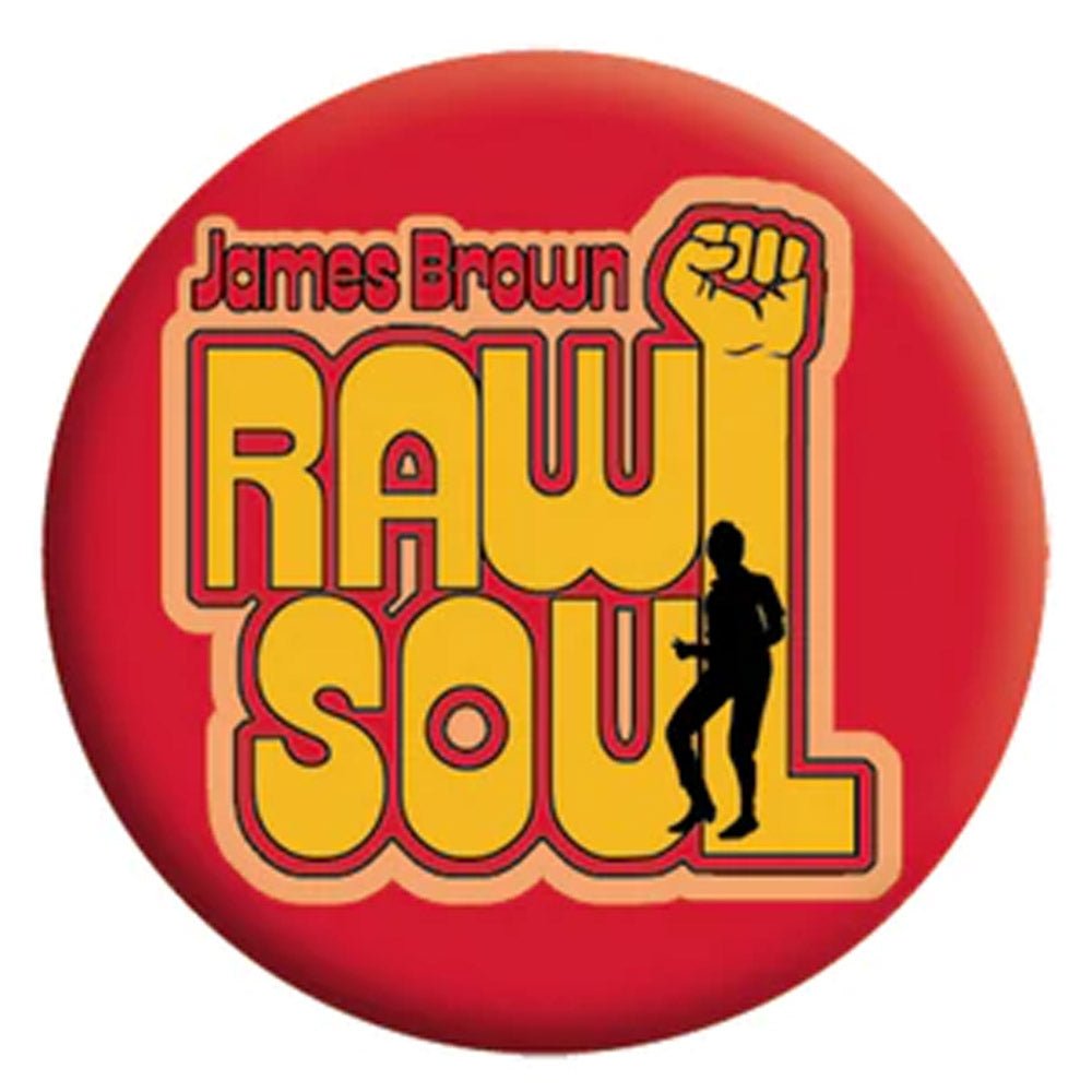 JAMES BROWN ジェームスブラウン - Raw Soul / バッジ - PGS